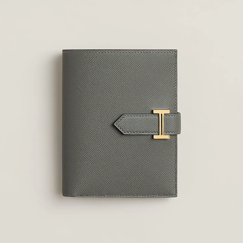 Hermes Bearn Compact Monochrome Wallet - Image 21