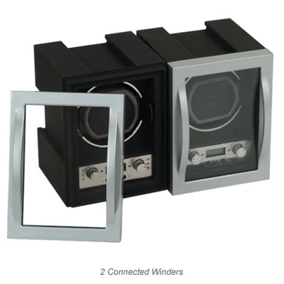 WOLF Module 4.1 Stackable Single Watch Winder w/Cover – 2 Units