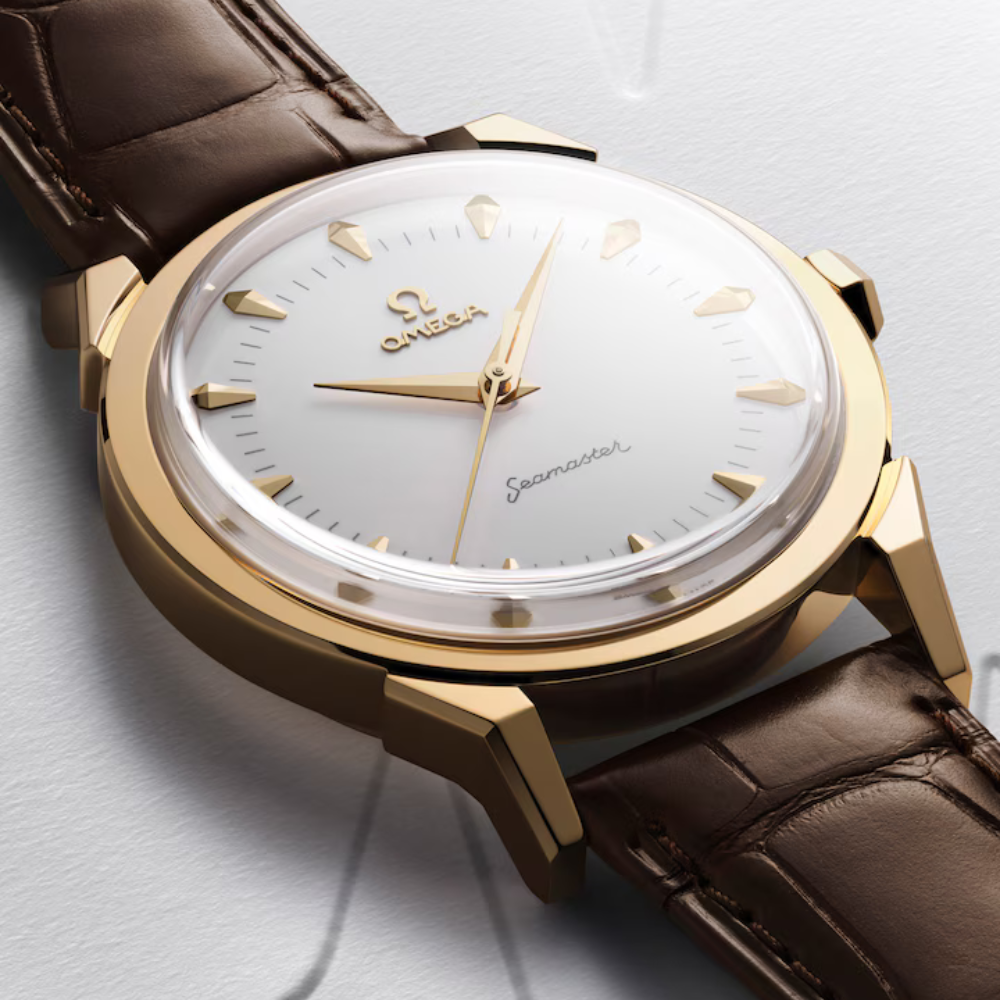 Seamaster 37 Moonshine Gold On Alligator Ref. 522.53.37.20.04.001 - Image 5